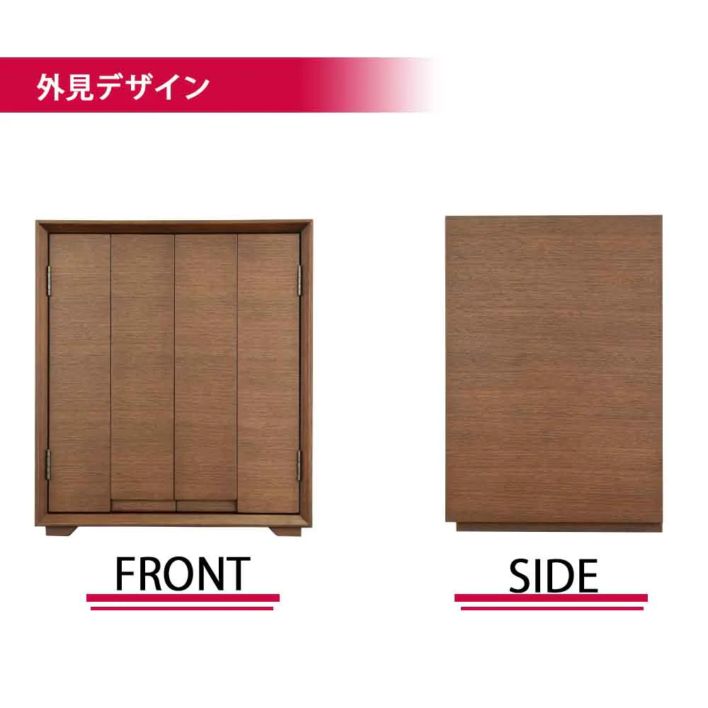仏壇 サーマ ウォールナット 高さ48cm - Image 5