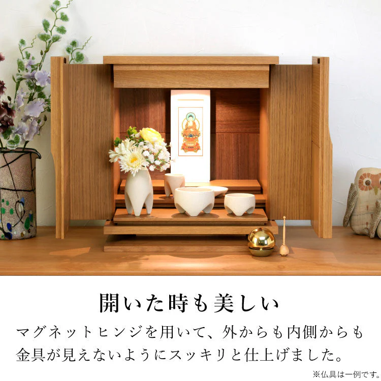 仏壇 フォーリーフ ライト 高さ38cm - Image 5