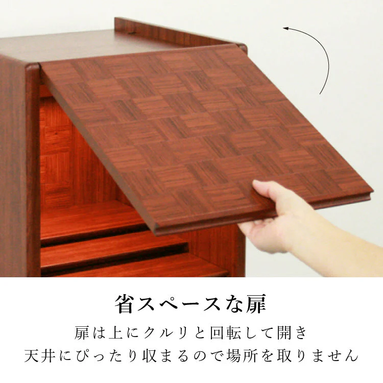 仏壇 キューボ ブビンガ 高さ35cm - Image 7