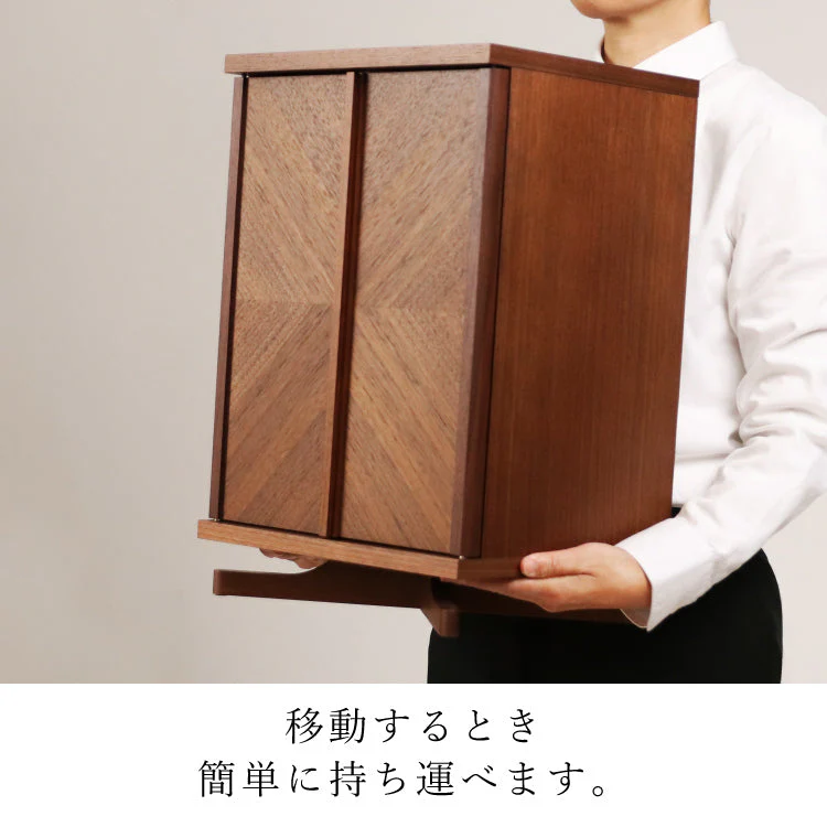 仏壇 セイル ウォールナット 高さ45cm - Image 11