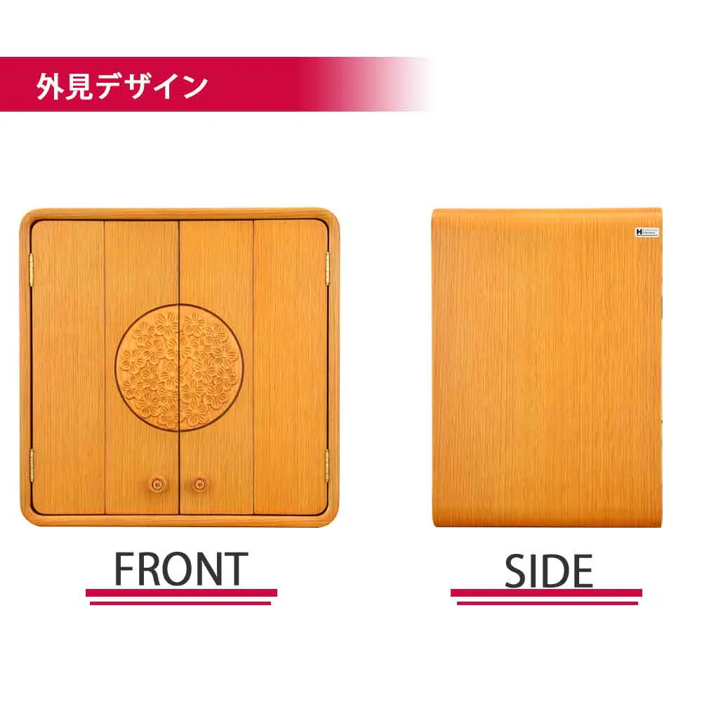 仏壇 花鞠Ⅱ (はなまり) ナラライト 高さ45cm - Image 5