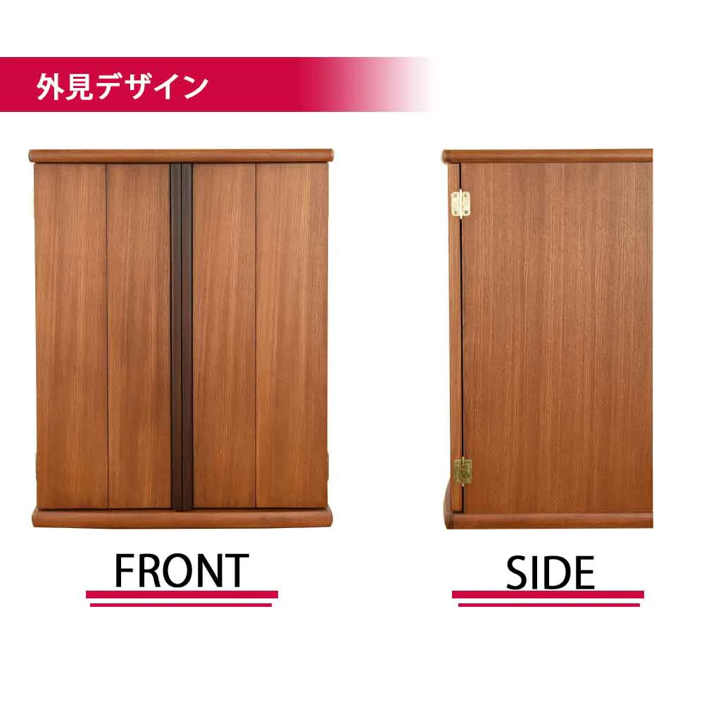 仏壇 隆興Ⅲ (りゅうこう) 楡 高さ60cm 仏具セットB - Image 5