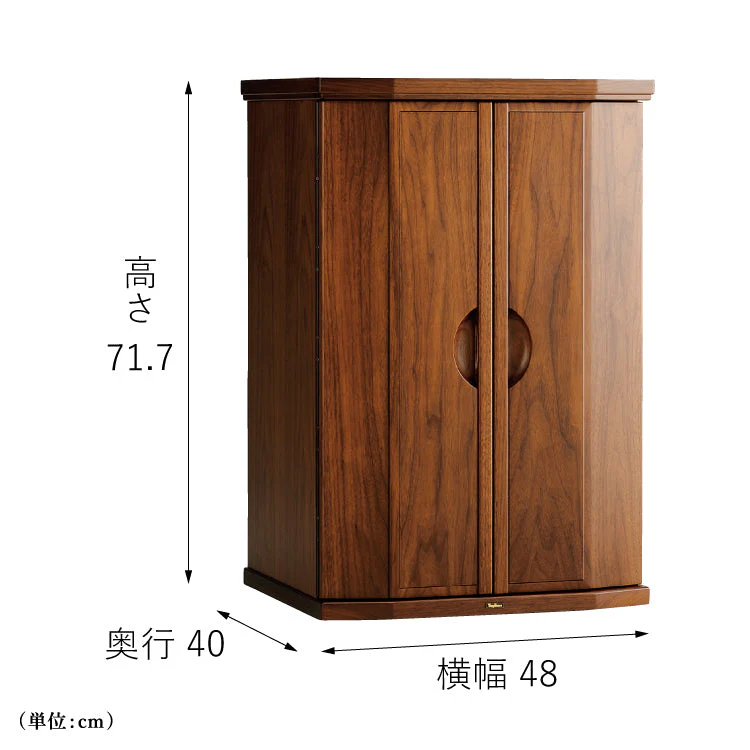 仏壇 ワルツ ウォールナット 高さ72cm - Image 3