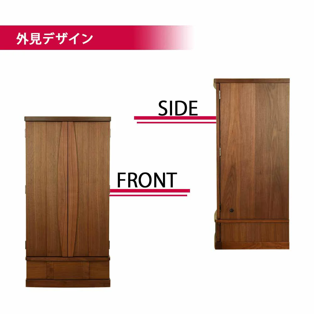 仏壇 Connect2 プラス ウォールナット 高さ100cm 仏具セットB - Image 5