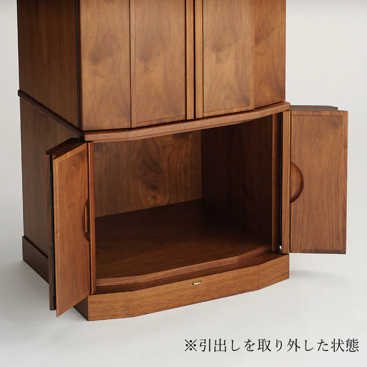 仏壇 メヌエット ウォールナット 高さ128cm - Image 12