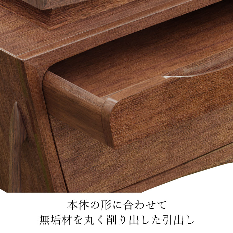 仏壇 クレール パドレ ウォールナット 高さ160cm - Image 6