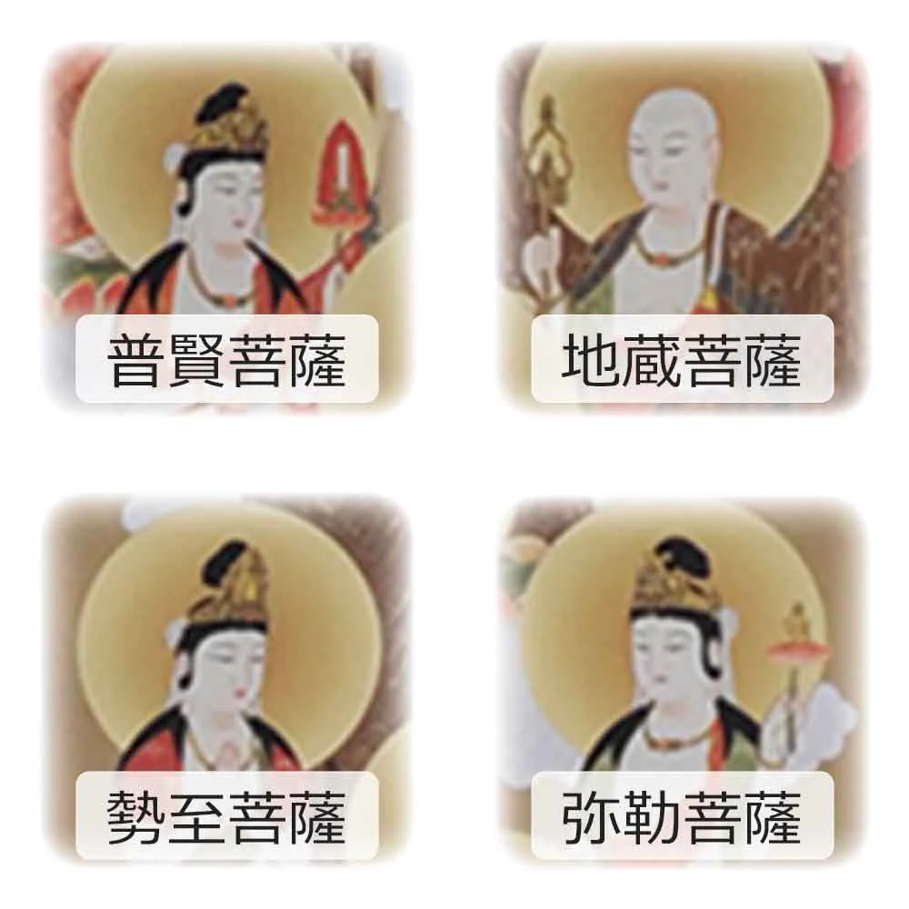 床掛軸 十三仏 平安 4尺 - Image 5
