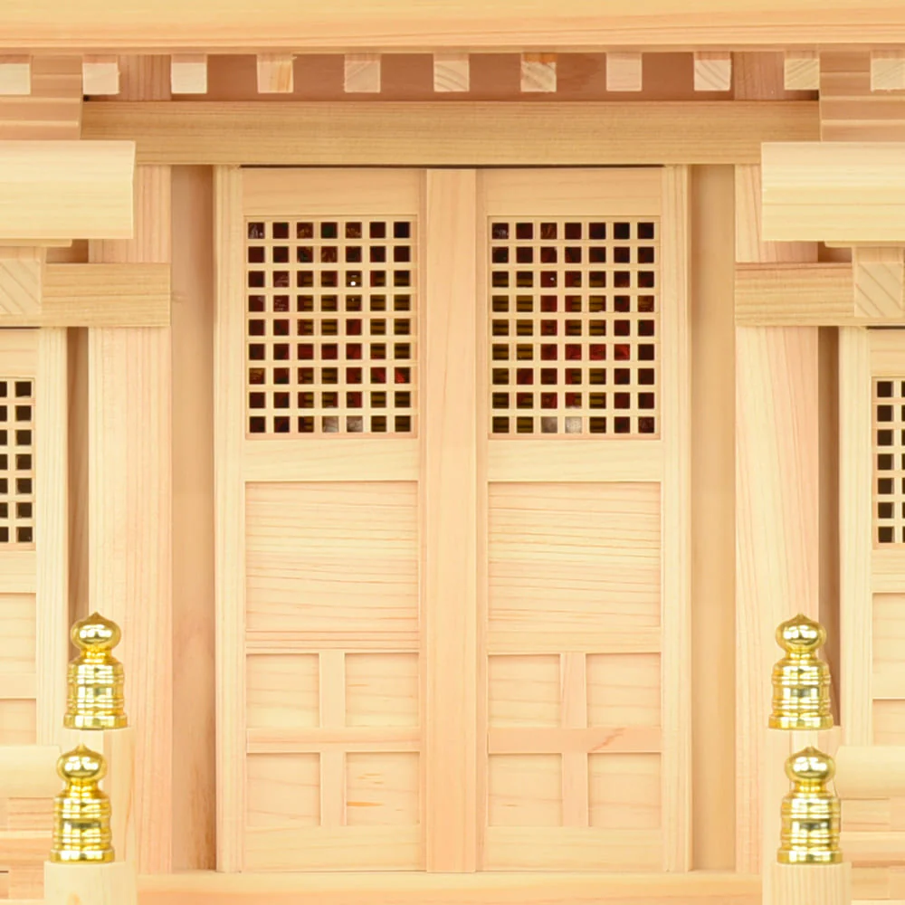 神殿 格子付三社(みす付) - Image 4