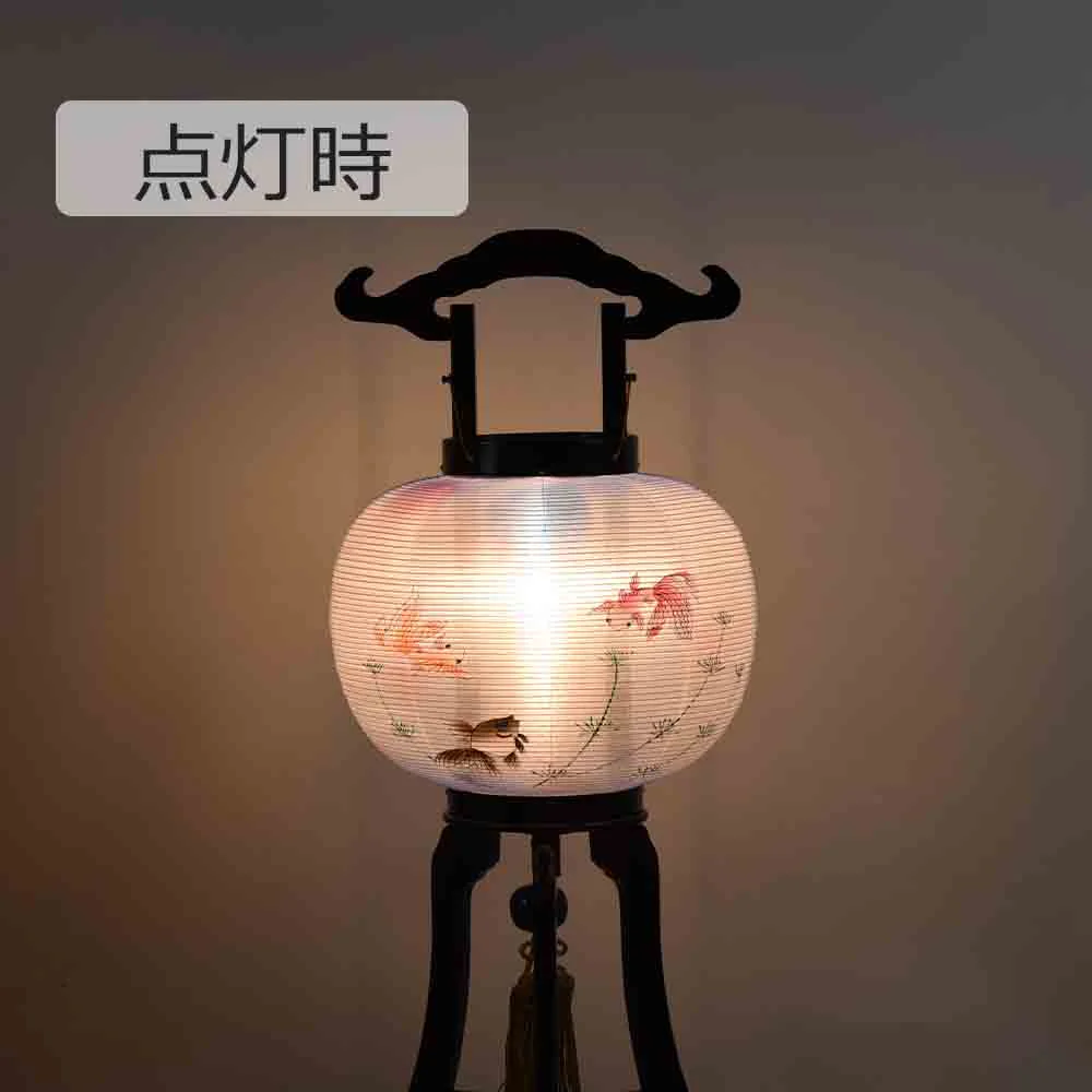 回転 金魚 尺 黒檀調 - Image 4