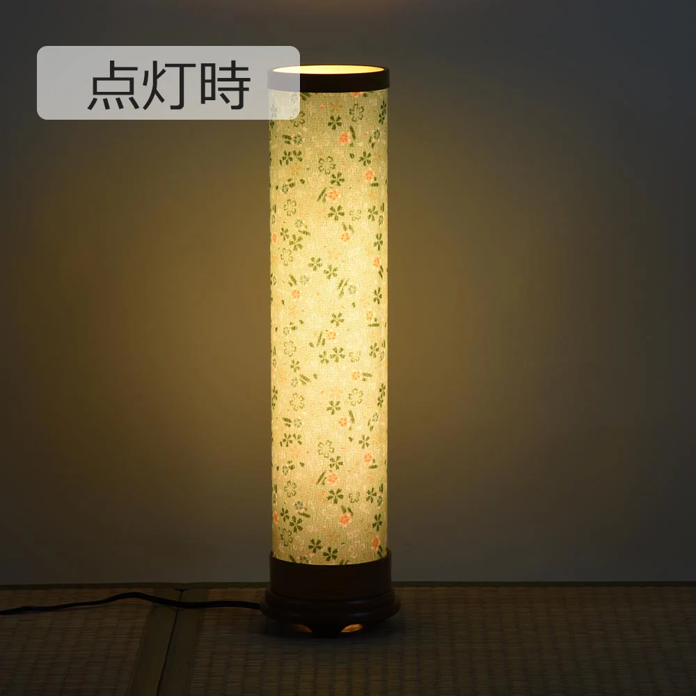 ちりめん灯 小袖桜 グリーン - Image 4