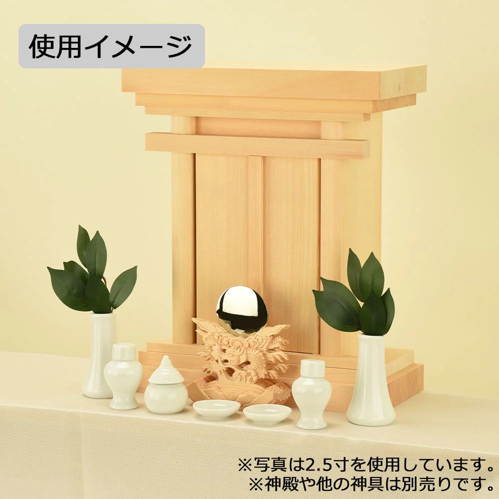 神具 御神鏡 龍上彫 2.5寸 - Image 3