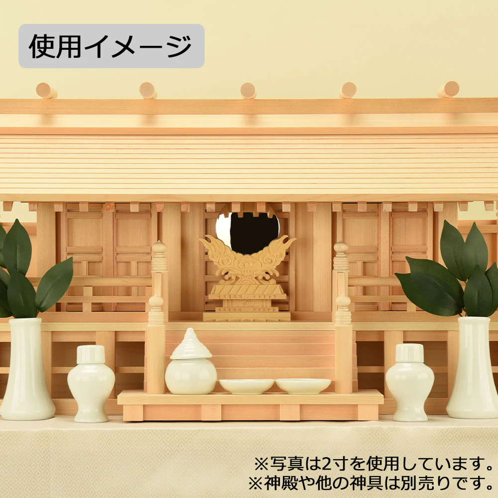 神具 御神鏡 上彫 2.5寸 - Image 3