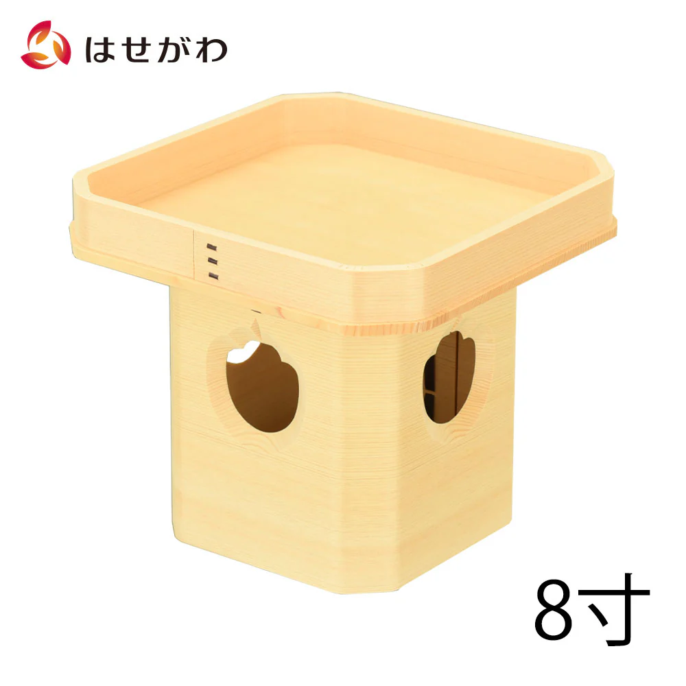 神具 三宝 木曽ひのき 8.0寸