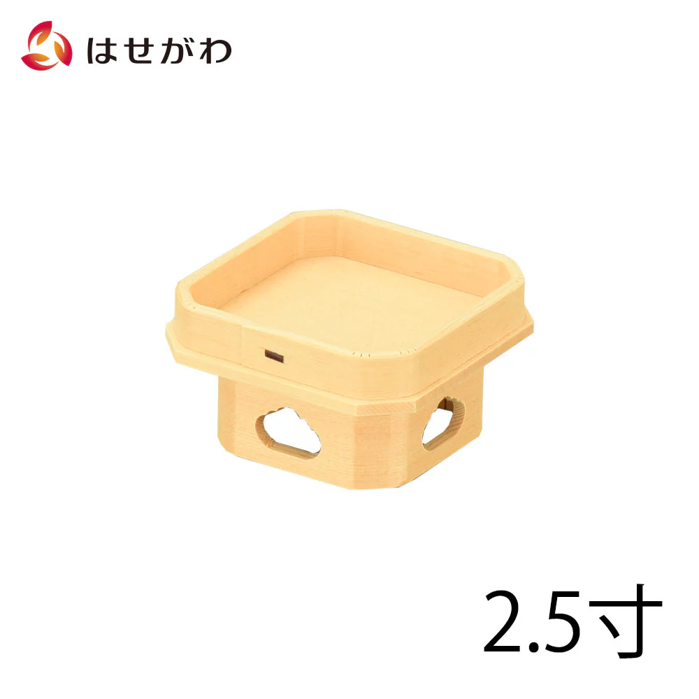 神具 遠山三宝 木曽ひのき 2.5寸