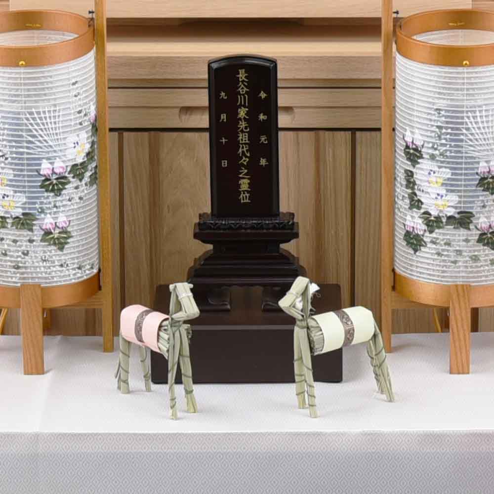 お盆用品 牛馬セット まこも製 - Image 3