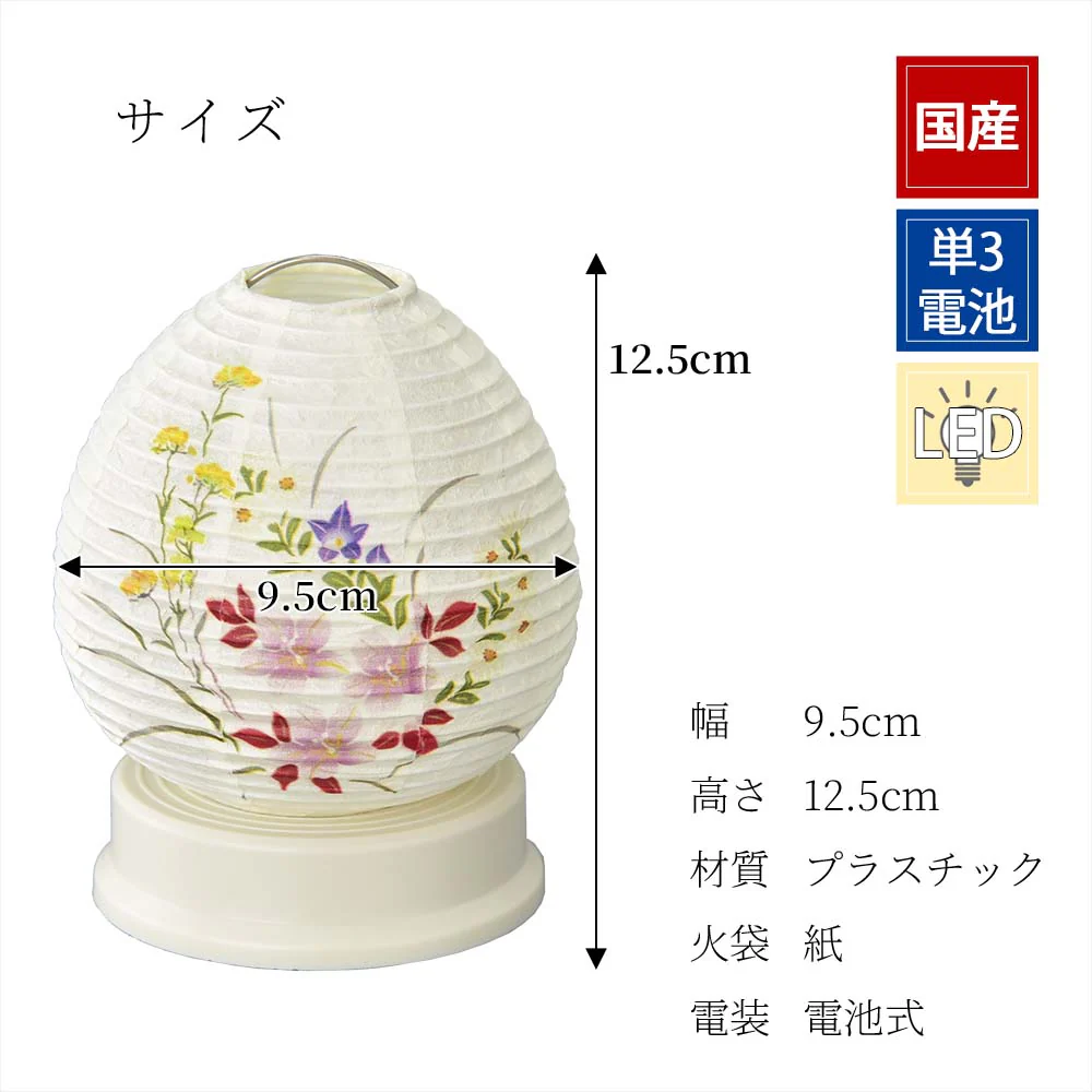 【WEB限定】新型 Lien (リアン) ホワイト 秋草 - Image 9