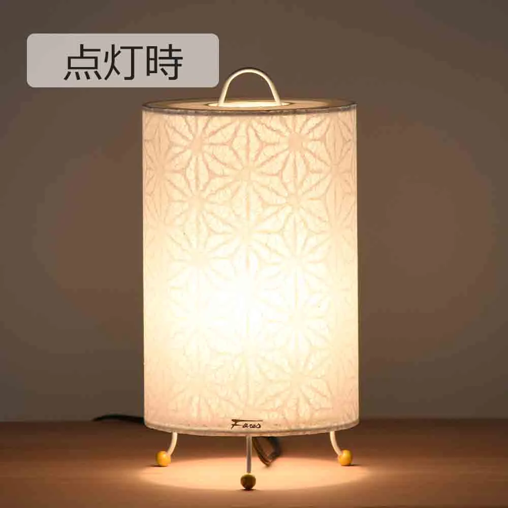 新型 レース和紙スタンド 花麻 白 - Image 4