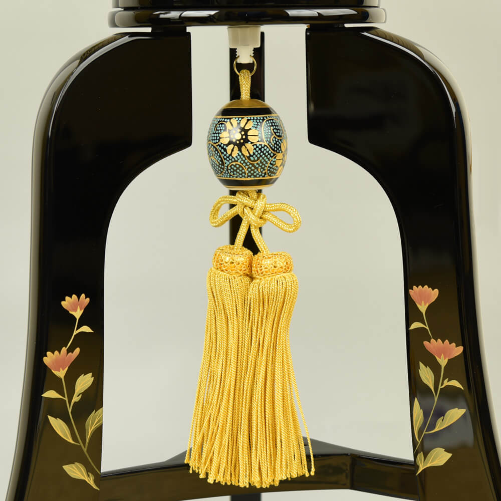 行灯 二重 本金蒔絵 12号 会津塗 - Image 7