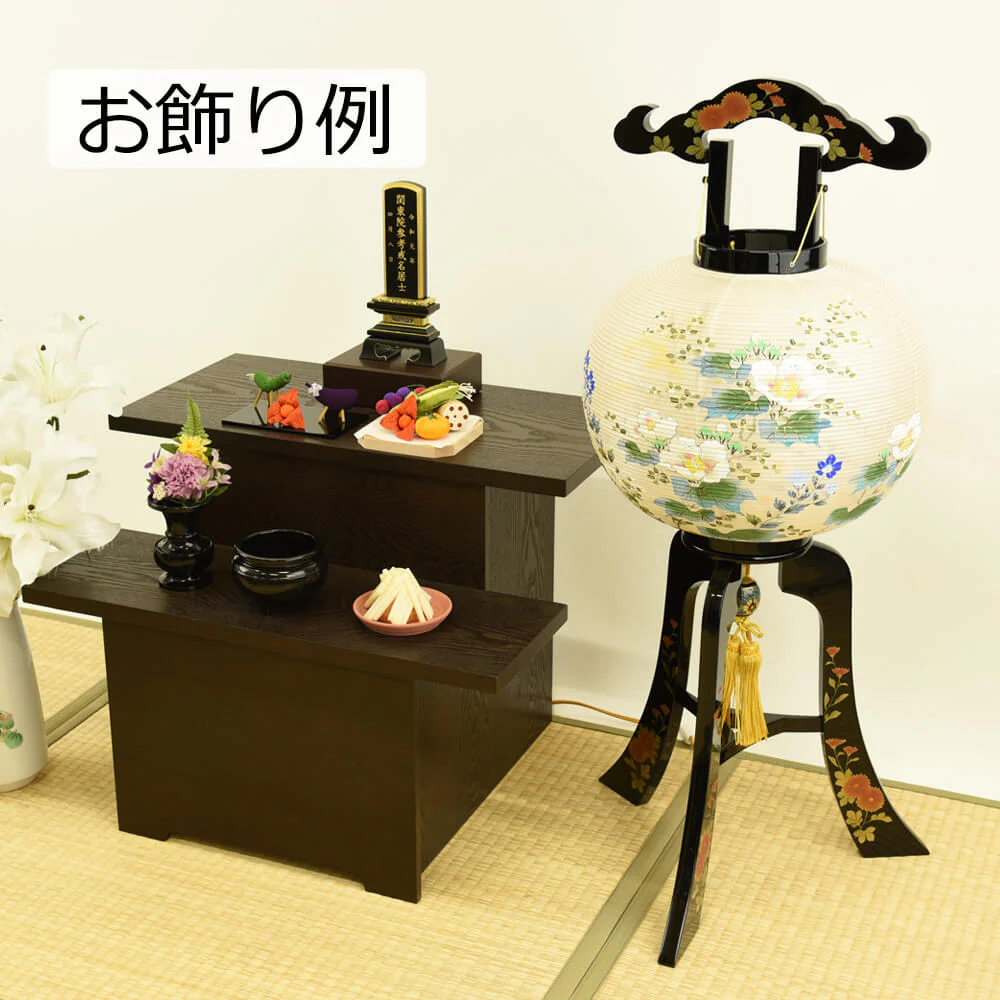 行灯 二重 本金蒔絵 12号 会津塗 - Image 9