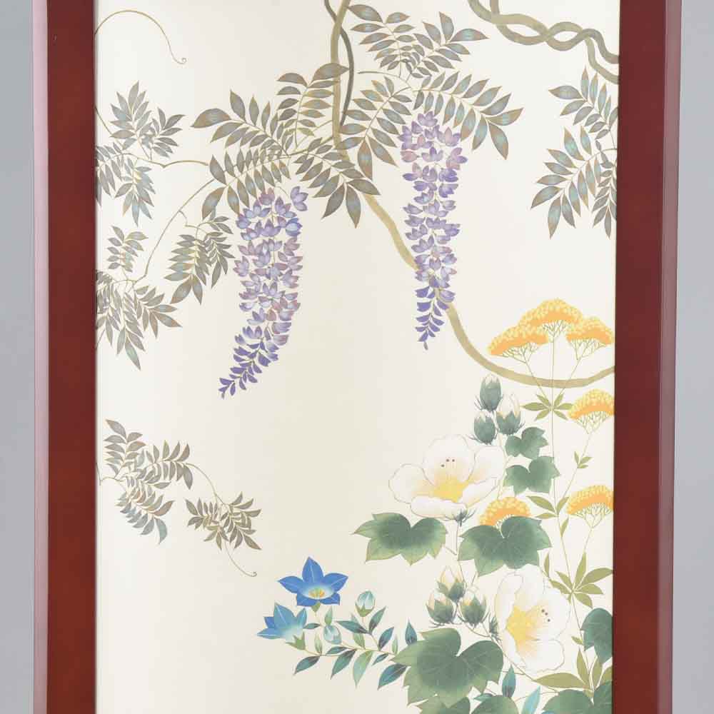 新型 優美 2号 藤に芙蓉 - Image 4
