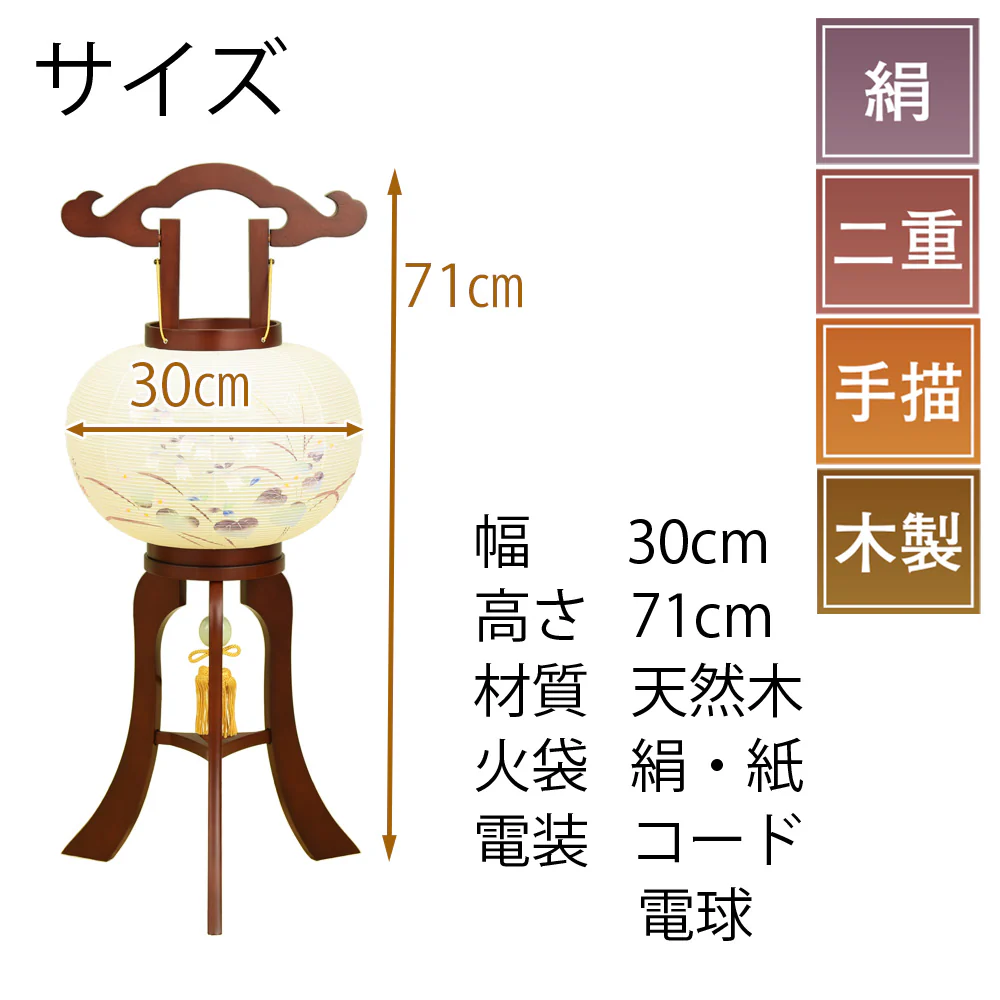 行灯 二重 桃林 10号 - Image 2