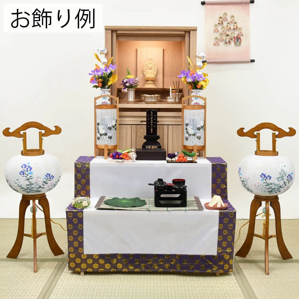 姫行灯 ９号 二重 桔梗撫子対 - Image 11