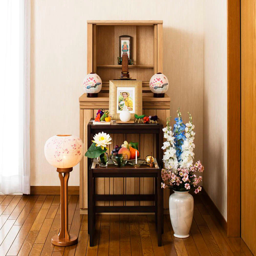 新型 現代行灯 桜 楮和紙 - Image 3