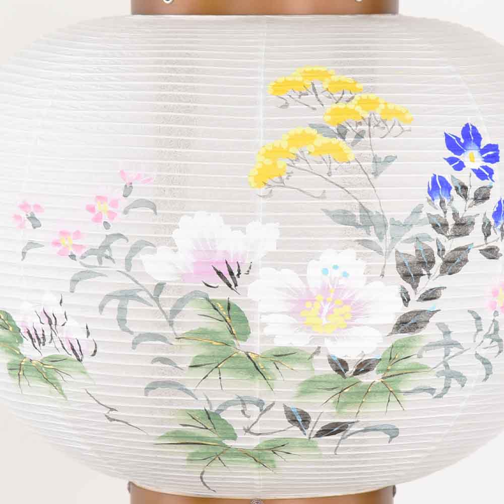 姫行灯 8号 芙蓉に女郎花 - Image 4