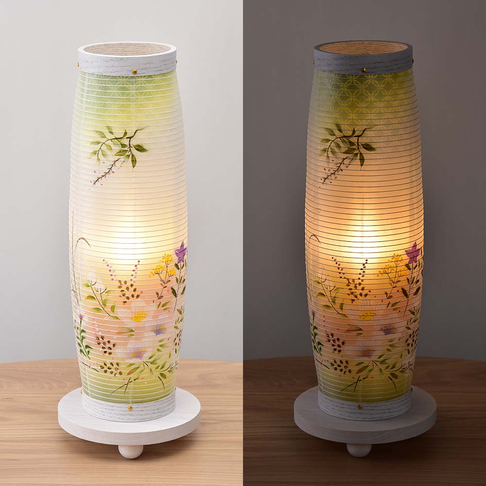 新型 こはく 二重 花柄緑 - Image 4