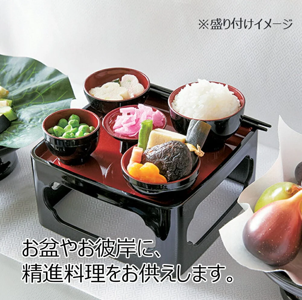 御霊具膳 PC 黒内朱 5.5寸 - Image 2