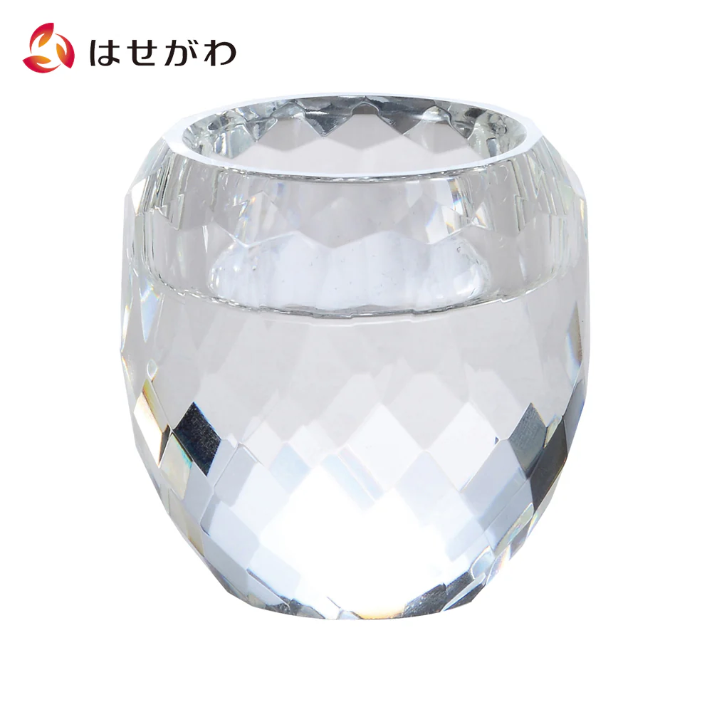 心咲カットクリスタル 仏器 クリアー