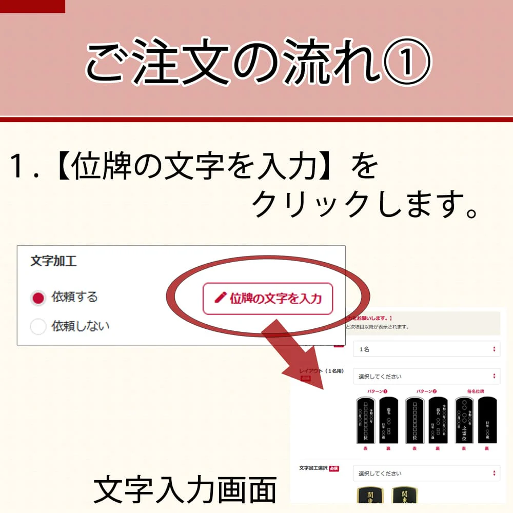 位牌 上京型千倉 面粉 呂色 裏金 - Image 7