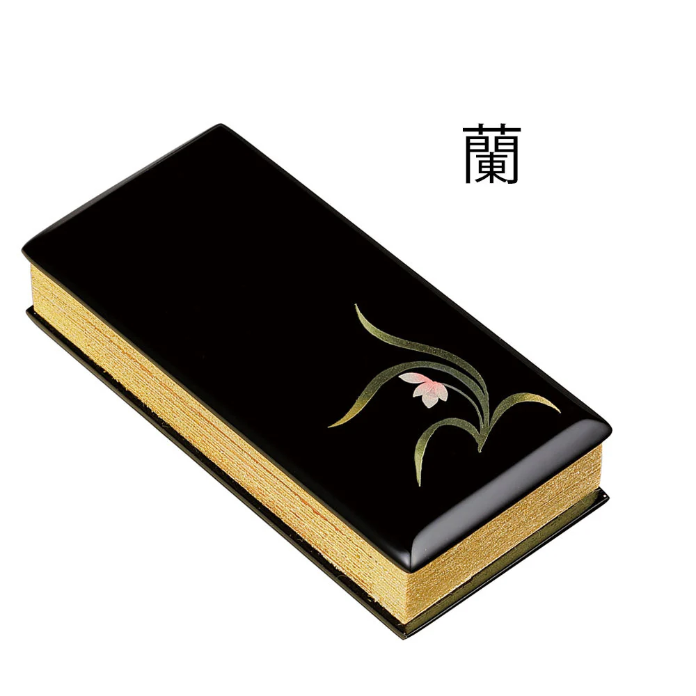 過去帳 蒔絵 黒 日付入 4.0寸 - Image 10