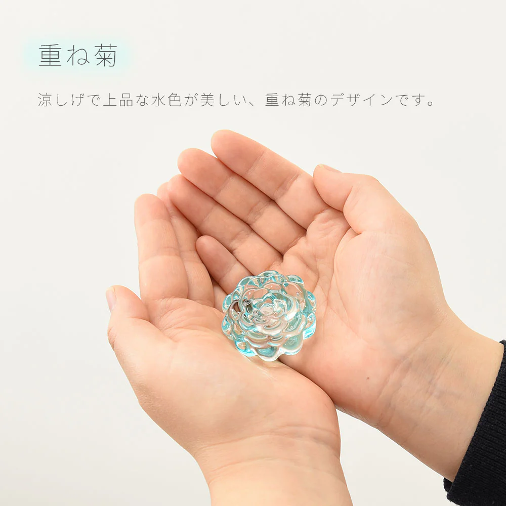 クリスタル お干菓子 重ね菊 - Image 7
