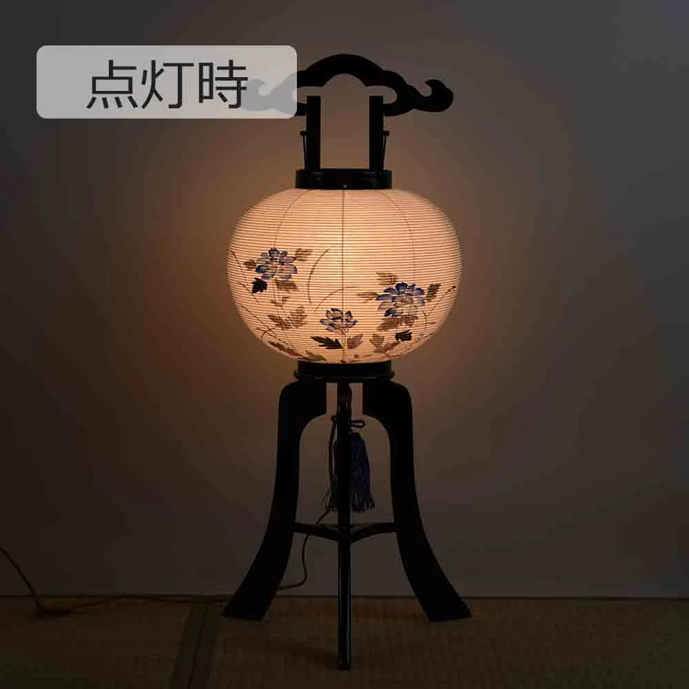 行灯 10号 本美濃紙 本塗書絵 - Image 4