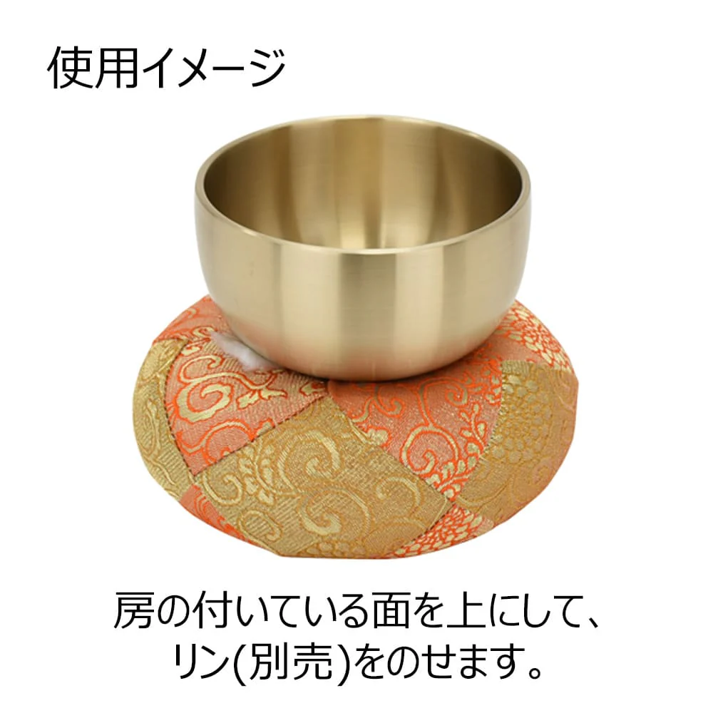 リン布団 金綴 丸型 4号 - Image 3