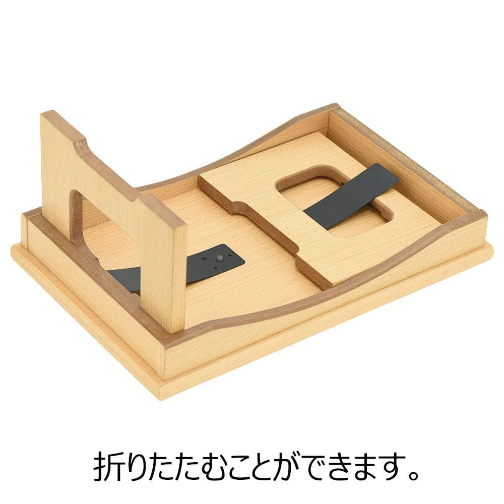 経机 新型 折りたたみ ライト色 - Image 4