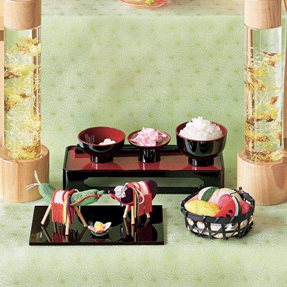 ちりめん 牛馬プレミアム・お供物セット - Image 3