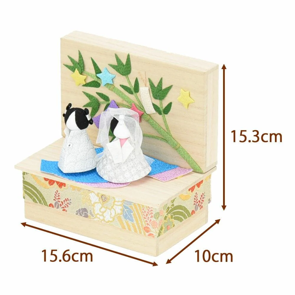 ちりめん 季節のしつらい箱 七夕 - Image 3