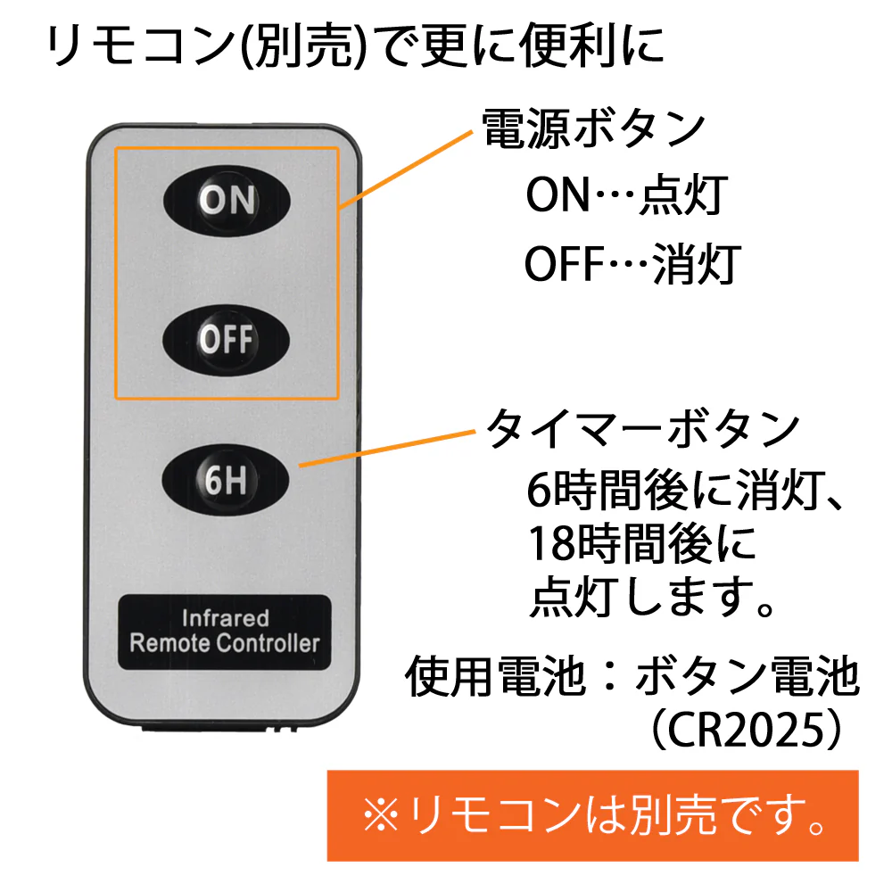 LEDローソク いろはあかり ほおずき - Image 5
