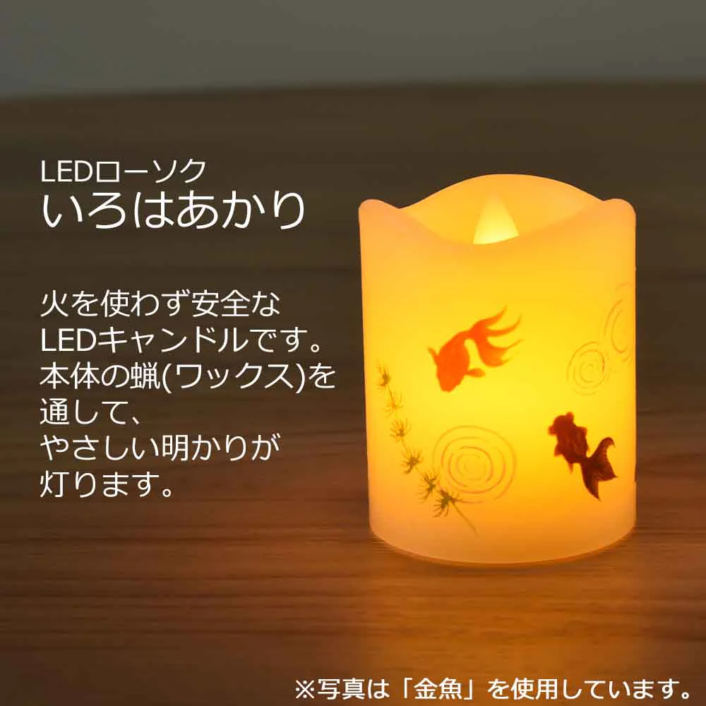 LEDローソク いろはあかり スモールサイズ - Image 7