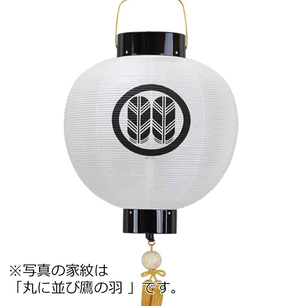 門提灯 尺一丸 電池灯付 - Image 3
