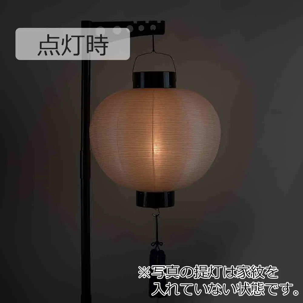 門提灯 尺三丸 二重 電池灯付 - Image 4