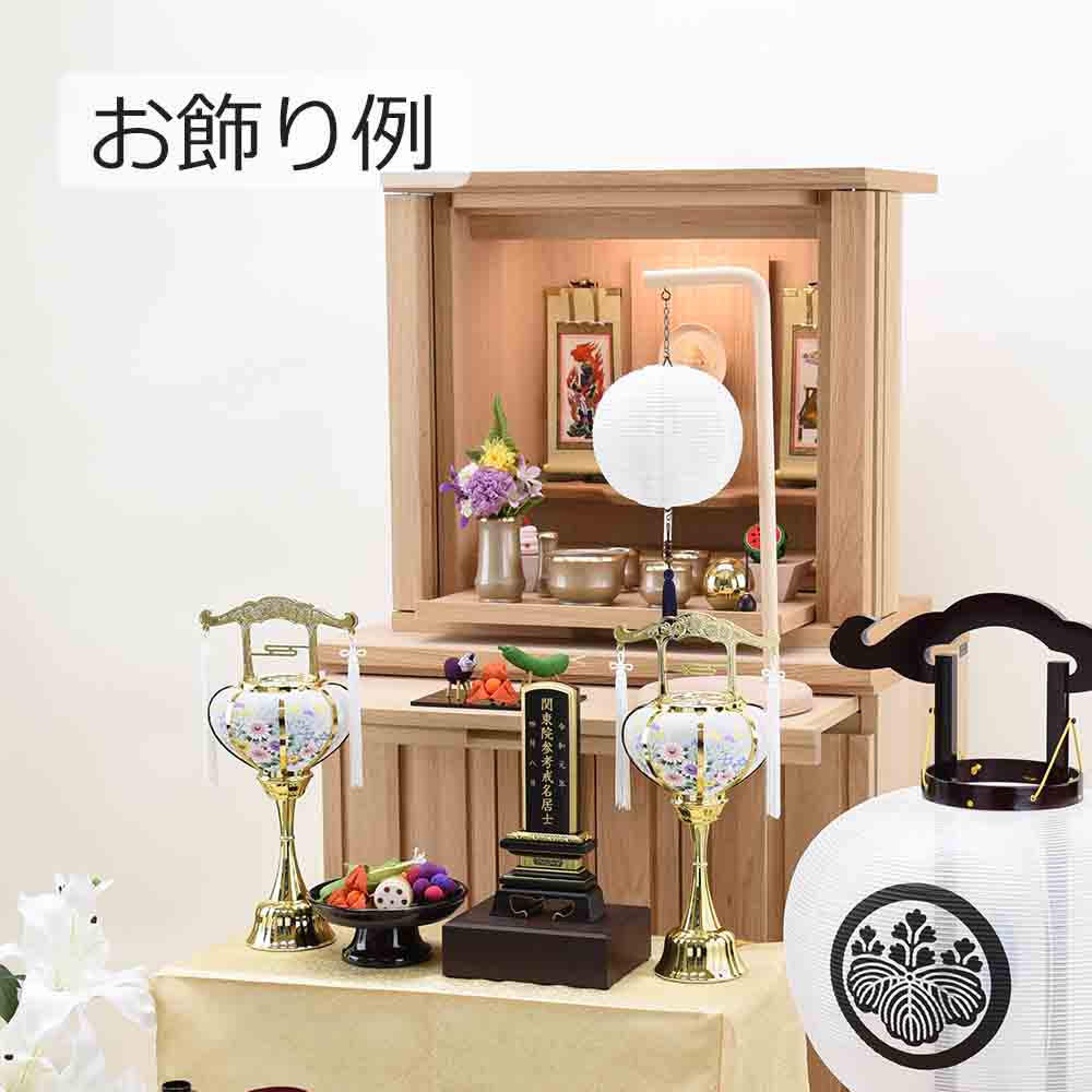 霊前灯 張 特小 ゴールド 対 - Image 5