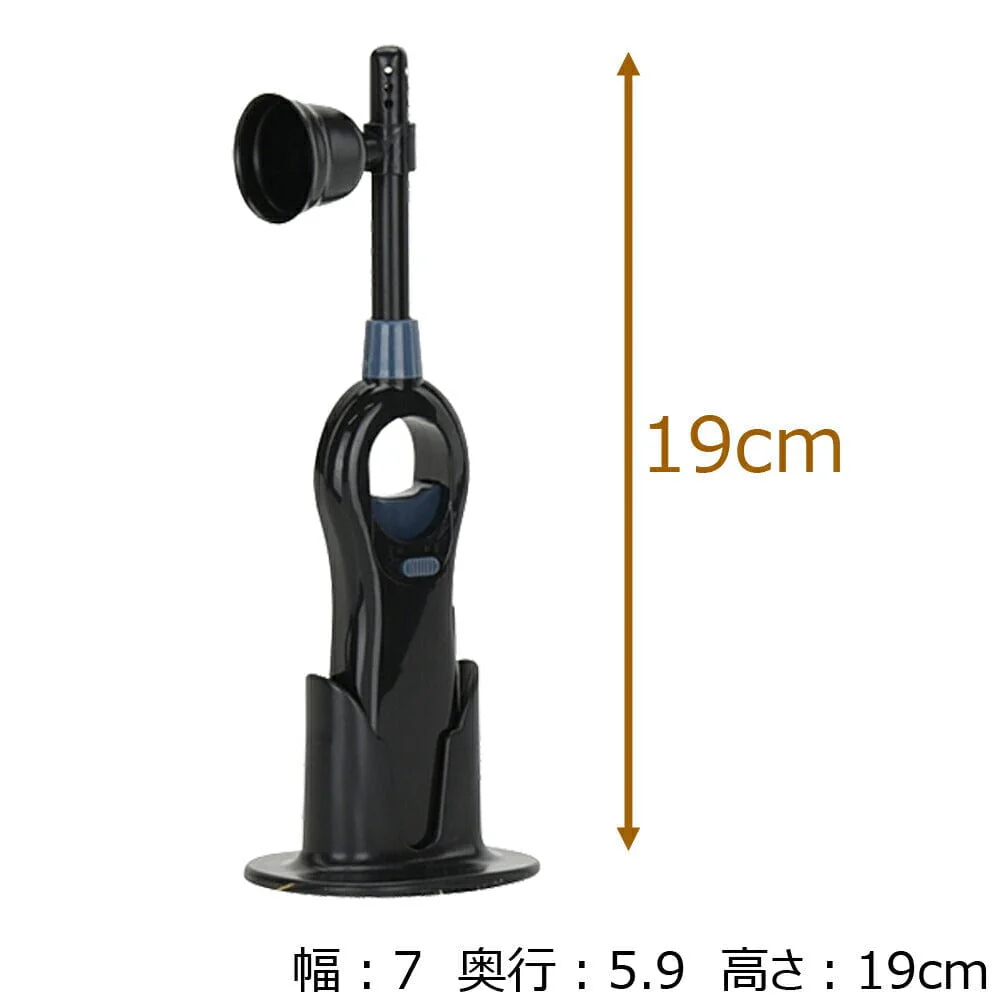 火消付灯明ライター せせらぎ スタンド付 - Image 4