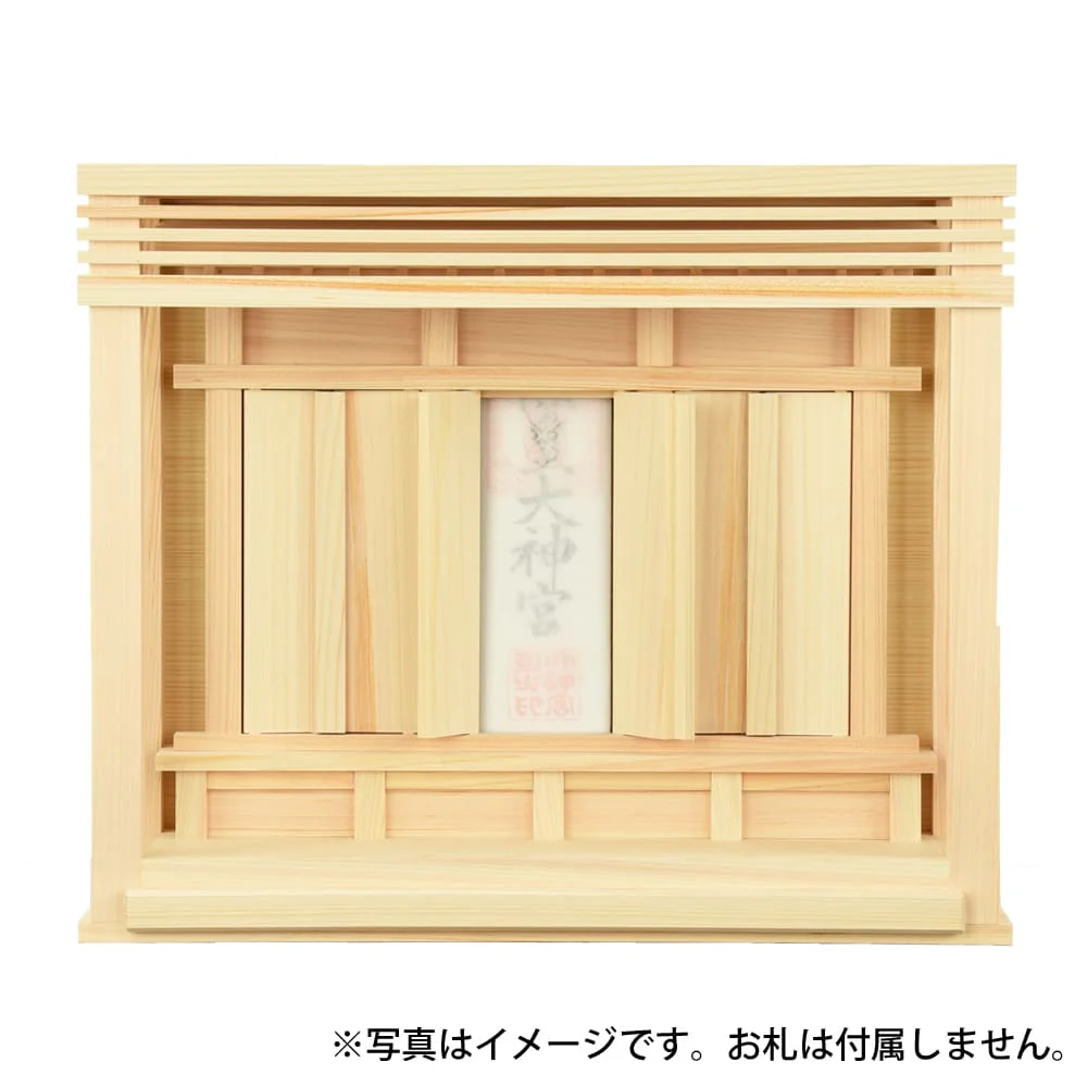 神棚 箱宮 神楽(神具セット付) - Image 4