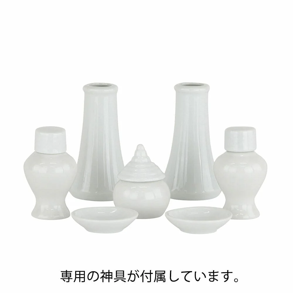 神棚 箱宮 神楽ミニ(神具セット付) - Image 7