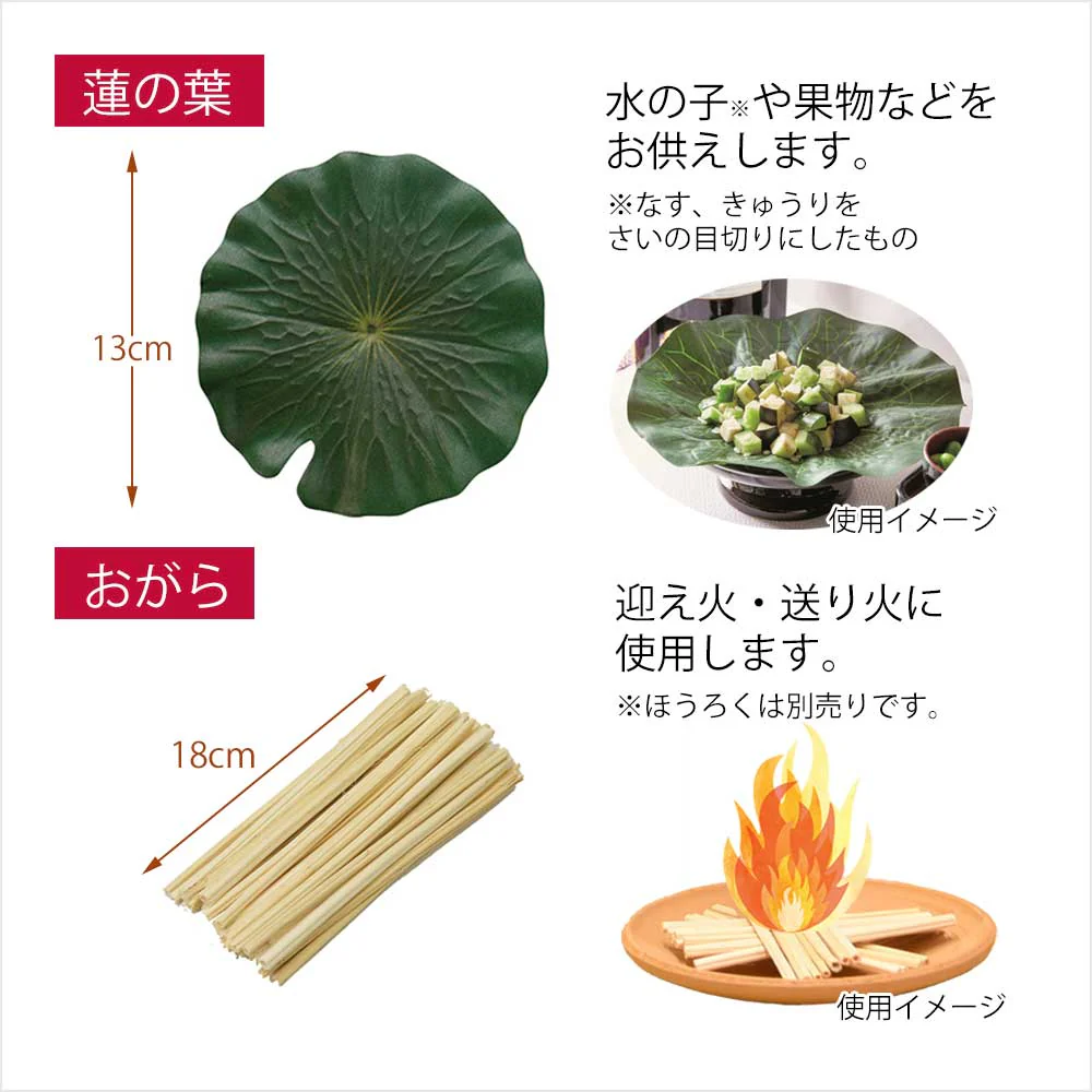 モダンお盆飾りセット 5-C - Image 10
