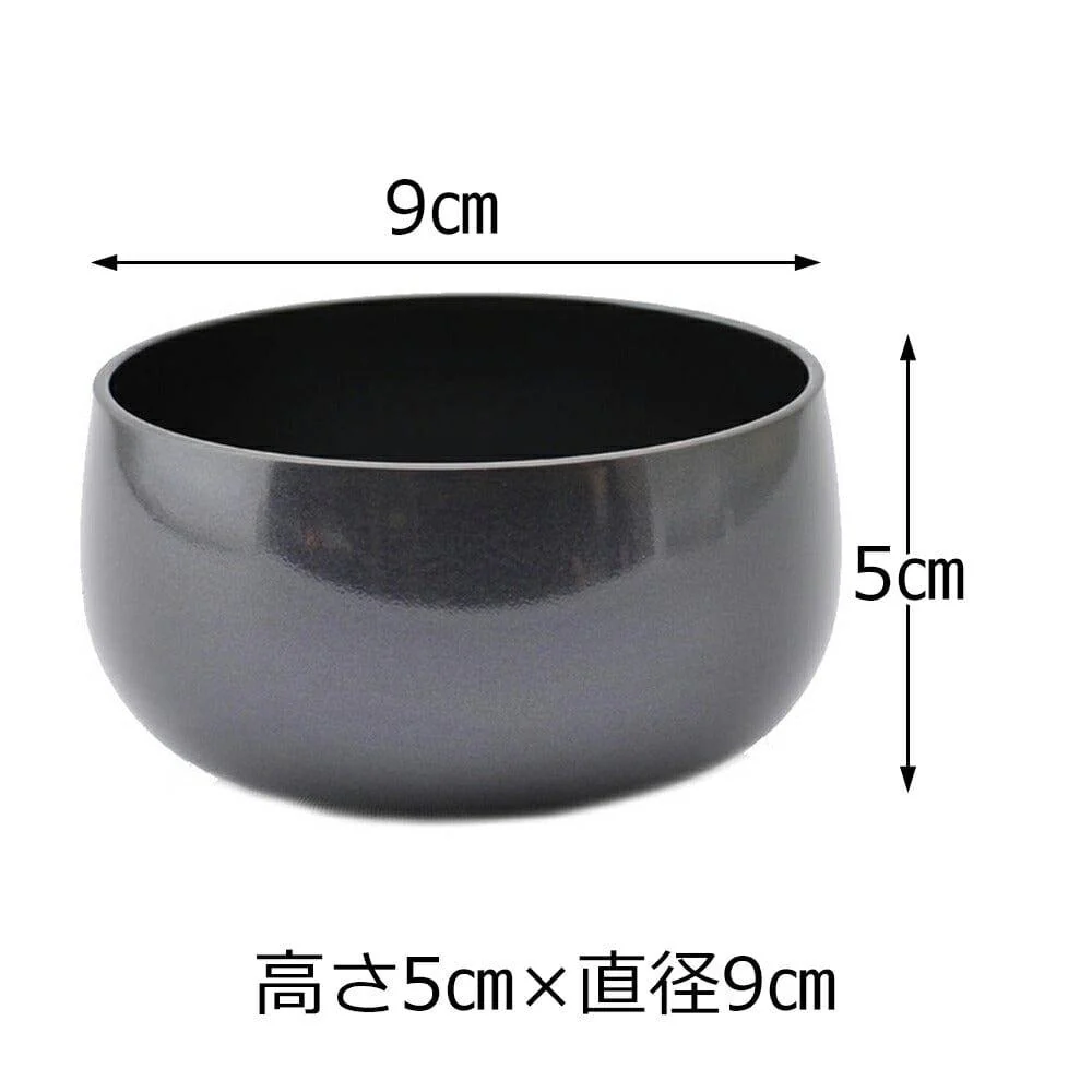 まごころリンセット 3.0寸 リン台六角黒檀色 - Image 3