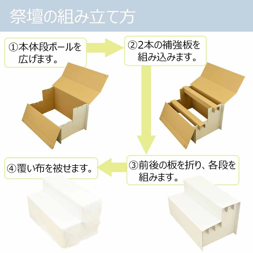 【WEB限定】初盆セット 2段81cm盆棚付き 伝統型フルセット 10-C - Image 7